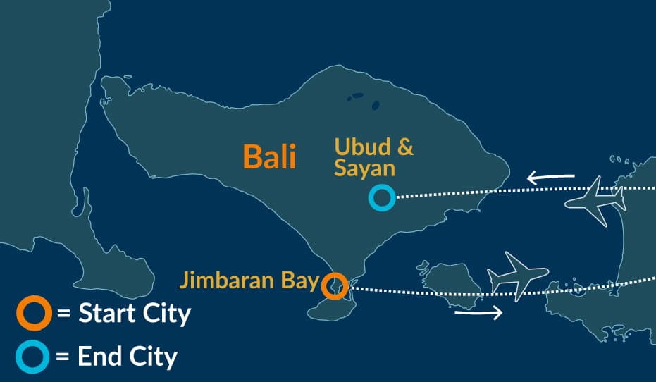 Sacred Bali & Komodo Islands – June 14th map